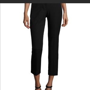 Theory Izelle C. Slim-Fit Jetty black Pant size 4
